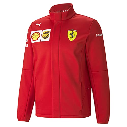 PUMA Herren Sf Team Softshell Ja Jacke, Roter Corsa, S von PUMA