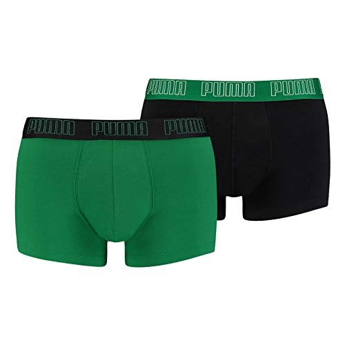 PUMA Herren Shortboxer Unterhosen Trunks 2er Pack, Wäschegröße:S, Artikel:-004 Amazon Green von PUMA