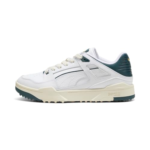 PUMA Herren Slipstream G Sneaker, White-Varsity Green, 41 EU von PUMA