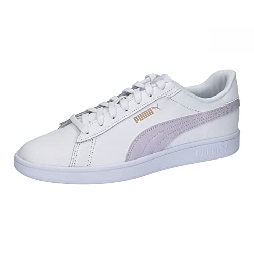 PUMA Smash 3.0 L Sneaker, White Spring Lavender Rose Gold, 35.5 EU von PUMA