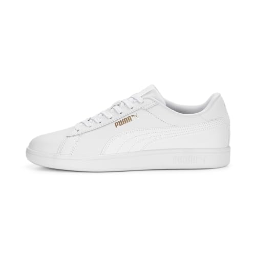 Puma Smash 3.0 L Unisex Kinder Sneaker , Puma White Puma White Puma Gold, 36 EU Puma Smash 3.0 L Unisex Kinder Sneaker , Puma White Puma White Puma Gold, 36 EU von PUMA