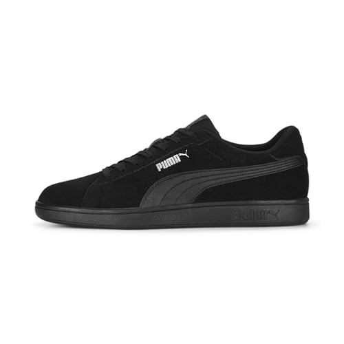 Puma Unisex Adults Smash 3.0 Sneakers, Puma Black-Puma Black-Puma Silver, 40.5 EU von PUMA