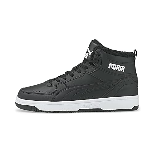 Puma Rebound Joy Fur Winterstiefel Boots Herren Sneaker gefüttert 375576 schwarz, Schuhgröße:44 EU von PUMA