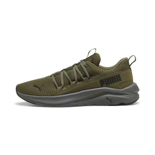 PUMA Herren Softride One4all Sneaker, Olive-cool Dark Gray Black, 44 EU von PUMA