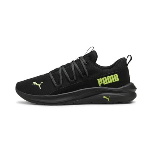 PUMA Herren Softride One4all Sneaker, Schwarz-Limette, Pow-cool, Dunkelgrau, 42 EU von PUMA