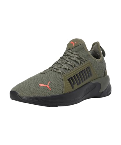 PUMA Herren Softride Premier Slip-on Straßen-Laufschuh, Olive Drab Neon Sun Black, 44 EU PUMA Herren Softride Premier Slip-on Straßen-Laufschuh, Olive Drab Neon Sun Black, 44 EU von PUMA