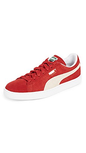 PUMA Herren Suede Classic Sneaker, Rot (High Risk Red/White), 43 EU von PUMA