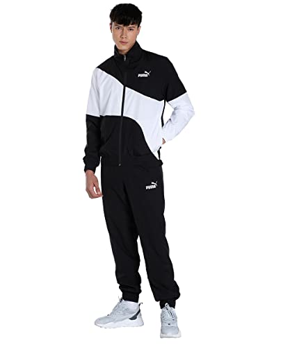 PUMA Herren POWER gewebter Trainingsanzug XLBlack von PUMA