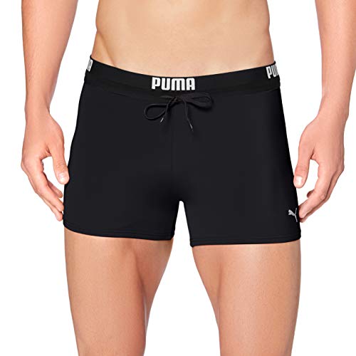 PUMA Herren Puma Swim Logo Men's Swimming Trunks Badehose, Schwarz, M von PUMA