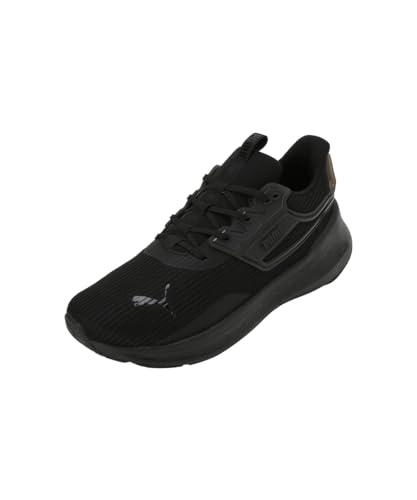 PUMA Herren Softride Symmetry Laufschuhe, Schwarz, kühles Dunkelgrau, 45 EU von PUMA