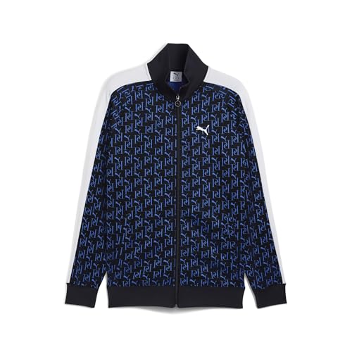 PUMA Herren T7 Allover-Print Trainingsjacke M, New Navy Blue PUMA Herren T7 Allover-Print Trainingsjacke M, New Navy Blue von PUMA