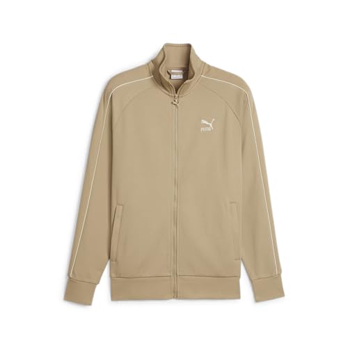 PUMA Herren T7 Trainingsjacke SPrairie Tan Beige von PUMA