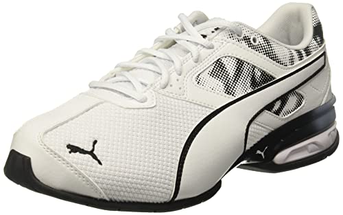 PUMA Herren Tazon 6 Laufschuh, Weiß Schwarz, 41 EU von PUMA