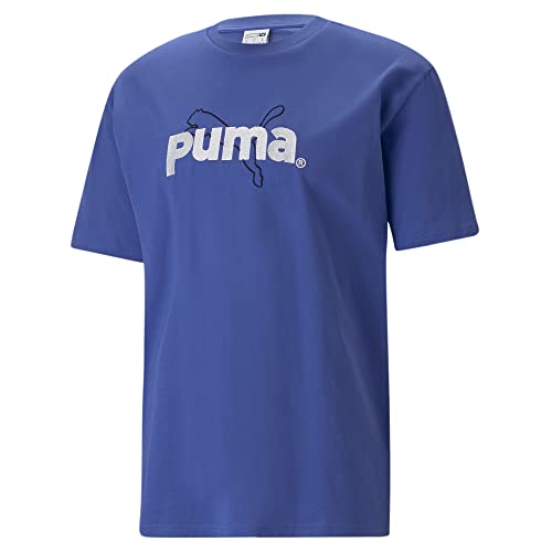 PUMA Herren Team Graphic T-Shirt, Royal Sapphire Blue, S von PUMA
