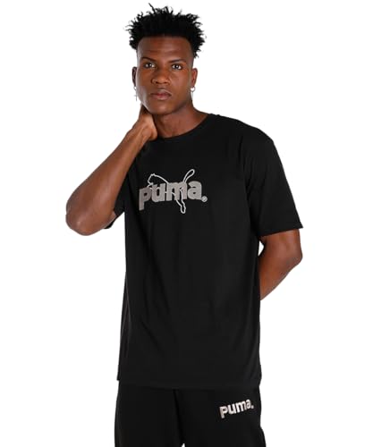 PUMA Herren Team Graphic T-Shirt SBlack von PUMA