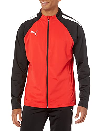 PUMA Herren TeamLIGA Trainingsjacke, Puma Red-Puma Black, Large von PUMA