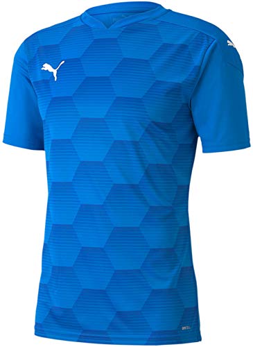 PUMA Herren Teamfinale 21 Graphic Jersey T-Shirt, Blau, XL von PUMA