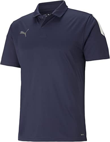 PUMA Herren Teamliga Sideline Polo Poloshirts, Peacoat weiß, Mittel PUMA Herren Teamliga Sideline Polo Poloshirts, Peacoat weiß, Mittel von PUMA