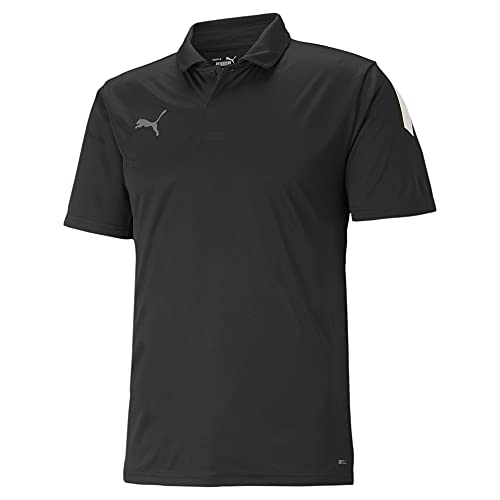 PUMA Herren Teamliga Sideline Polo Shirt, schwarz / weiß, X-Groß PUMA Herren Teamliga Sideline Polo Shirt, schwarz / weiß, X-Groß von PUMA