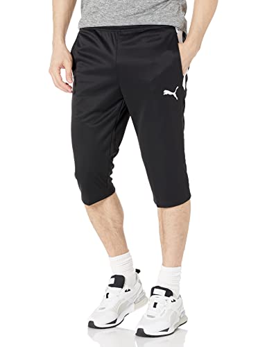 PUMA Herren Teamliga Training 3/4 Hose, Black Weiß, Mittel von PUMA