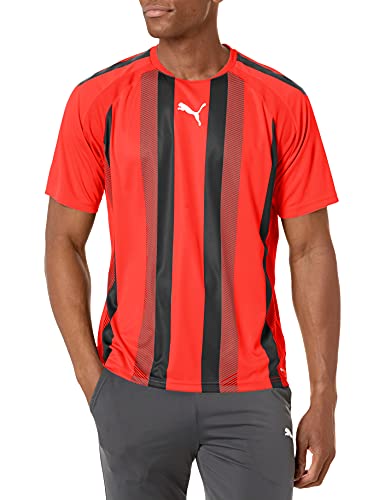 PUMA Herren Teamliga Trikot T-Shirt, Rot/Schwarz/Weiß, L von PUMA