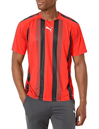 PUMA Herren Teamliga Trikot T-Shirt, Rot/Schwarz/Weiß, Mittel von PUMA