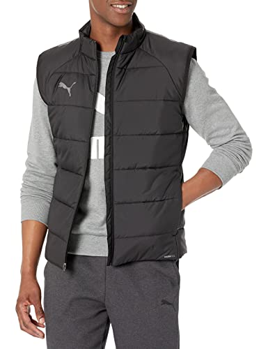PUMA Herren Teamliga Vest Jacket Weste, Schwarz, M von PUMA