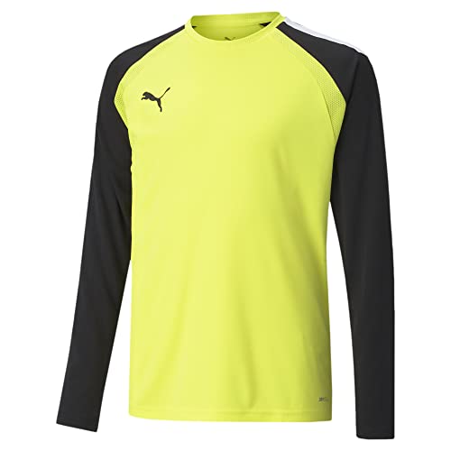 PUMA Herren Teampacer Gk Ls JERS Langarmshirt, Neongelb, 15-16Y UK / 176 DE von PUMA