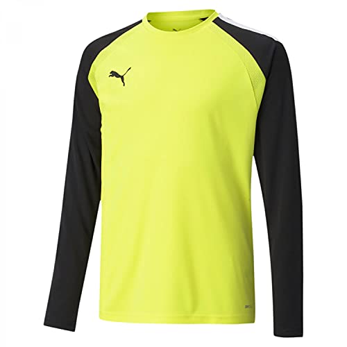PUMA Herren Teampacer Gk Ls JERS Langarmshirt, Neongelb, 15-16Y UK / 176 DE von PUMA