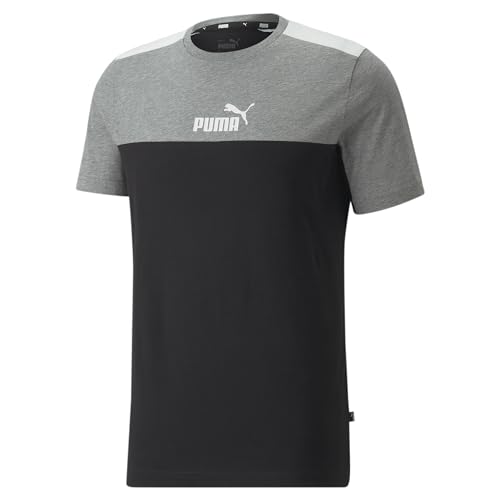 PUMA Erwachsene Essentials+ Block T-Shirt MBlack von PUMA