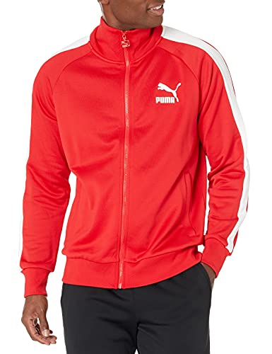 PUMA Herren Iconic T7 Trainingsjacke, High Risk Red, M von PUMA