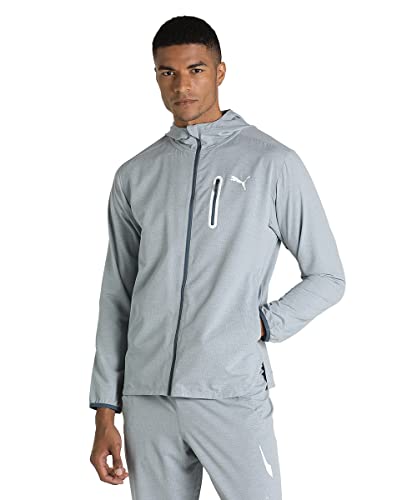 PUMA ULTRAWEAVE Trainingsjacke Herren grau, L von PUMA