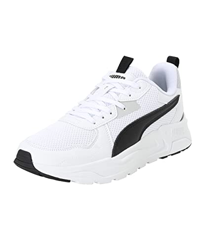 PUMA Herren Trinity Lite Sneaker, White Black cool Light Grey, 42 EU von PUMA