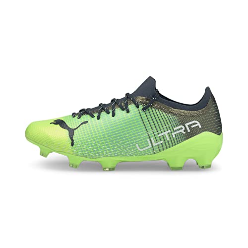 PUMA Herren Ultra 2.3 FG/AG Fussballschuh, Green Glare-Elektro Aqua-Spellbound, 42.5 EU von PUMA