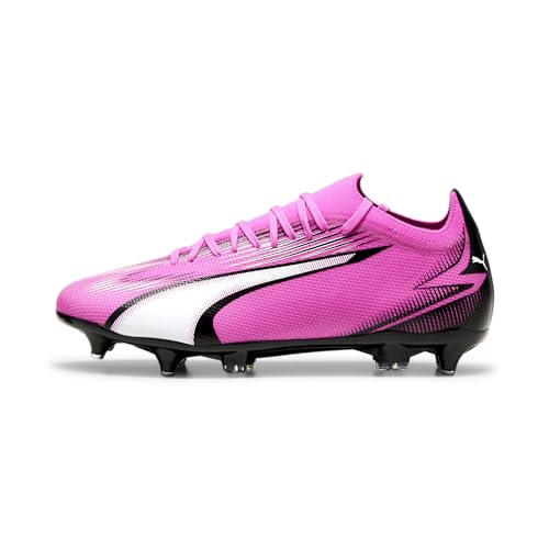 Puma Men Ultra Match Mxsg Soccer Shoes, Poison Pink-Puma White-Puma Black, 44 EU von PUMA