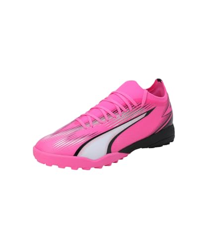 Puma Men Ultra Match Tt Soccer Shoes, Poison Pink-Puma White-Puma Black, 40.5 EU von PUMA