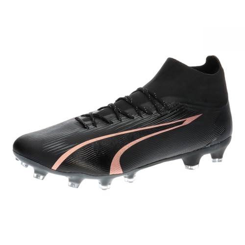 Puma Men Ultra Pro Fg/Ag Soccer Shoes, Puma Black-Copper Rose, 48.5 EU von PUMA