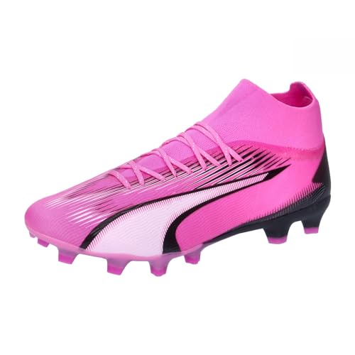 Puma Men Ultra Pro Fg/Ag Soccer Shoes, Poison Pink-Puma White-Puma Black, 41 EU von PUMA