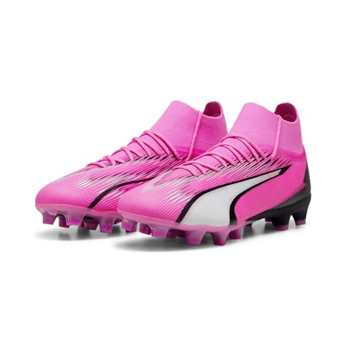 Puma Men Ultra Pro Fg/Ag Soccer Shoes, Poison Pink-Puma White-Puma Black, 43 EU von PUMA