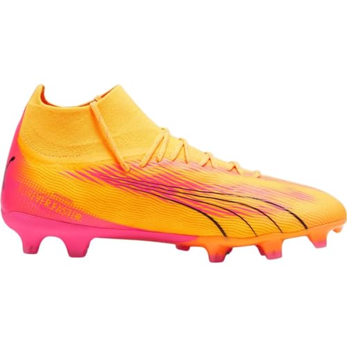 Puma Men Ultra Pro Fg/Ag Soccer Shoes, Sun Stream-Puma Black-Sunset Glow, 42.5 EU von PUMA