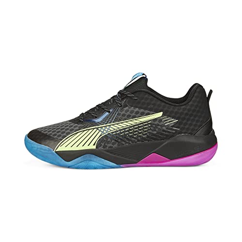 PUMA Unisex Eliminate Power Nitro II Hallenturnschuh, Black-Fizzy Light-Ocean Dive-Festival Fuchsia, 48 EU von PUMA