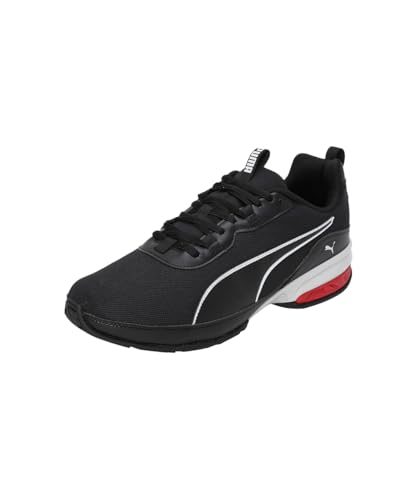 PUMA Herren Viz Runner 2 Mesh FS Road Running Shoe, Black-for All Time Red, 44 EU von PUMA