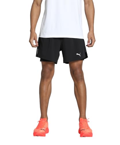 PUMA Herren Velocity 2-in-1-Laufshorts XS, Black von PUMA