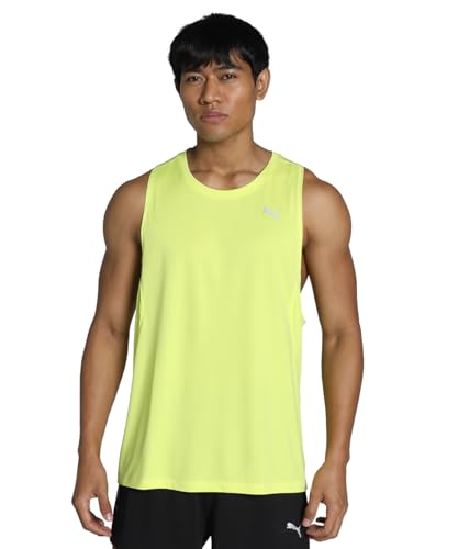 PUMA Herren Velocity Tank Laufbekleidung Tank-Top Lemon Sherbert - Gelb S von PUMA