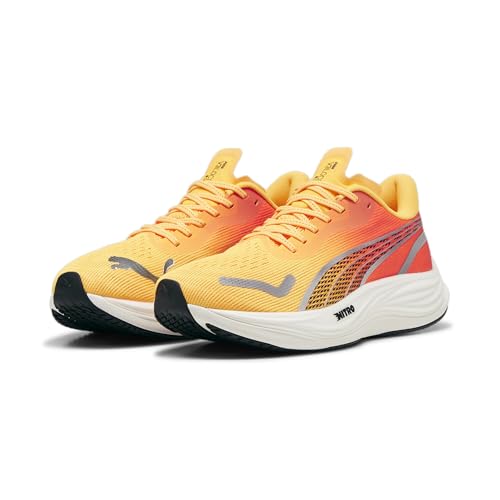 PUMA Herren Velocity Nitro™ 3 Laufschuhe 44.5 Sun Stream Sunset Glow White Orange Pink von PUMA
