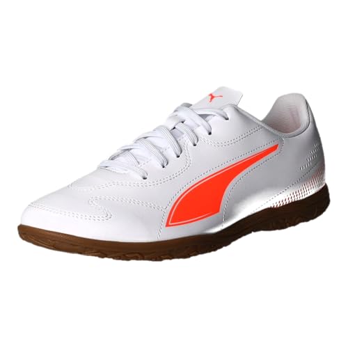 PUMA Herren Vitoria Ii It Fussballschuh, Weiß, leuchtendes Rot, 44 EU PUMA Herren Vitoria Ii It Fussballschuh, Weiß, leuchtendes Rot, 44 EU von PUMA