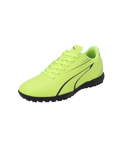 Puma Men Vitoria Tt Soccer Shoes, Electric Lime-Puma Black, 39 EU von PUMA