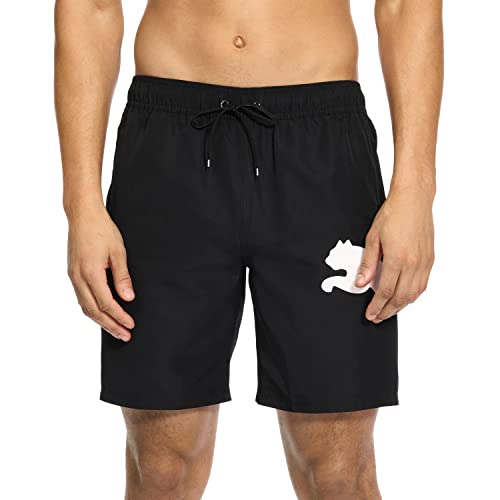 PUMA Herren Big Cat Volley Badehose, Schwarz, L von PUMA