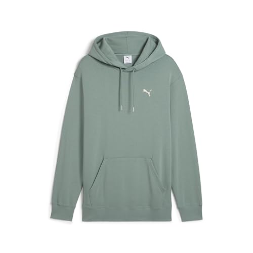PUMA Herren Wardrobe ESS Hoodie L, Green Moon von PUMA