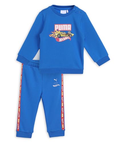 PUMA Herren X HOT Wheels Crew Set Trainingsanzug, Team Royal, 3-4 Jahre PUMA Herren X HOT Wheels Crew Set Trainingsanzug, Team Royal, 3-4 Jahre von PUMA